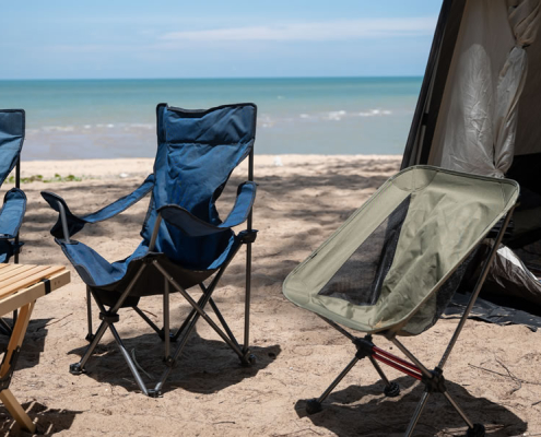 tent-chairs-sea-camping-sithonia